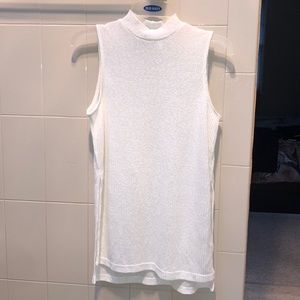 Knit tunic tank top